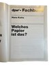 Another image of Welches Papier ist das? by KOTTE, Hans.