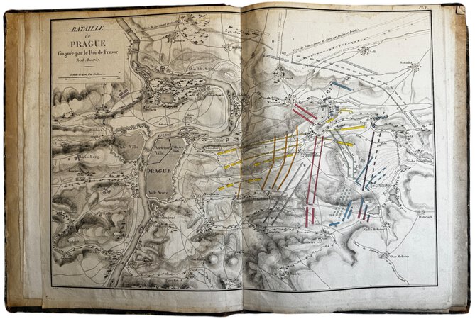Atlas pour le traité des grandes opérations militaires by JOMINI, Antoine Henri.