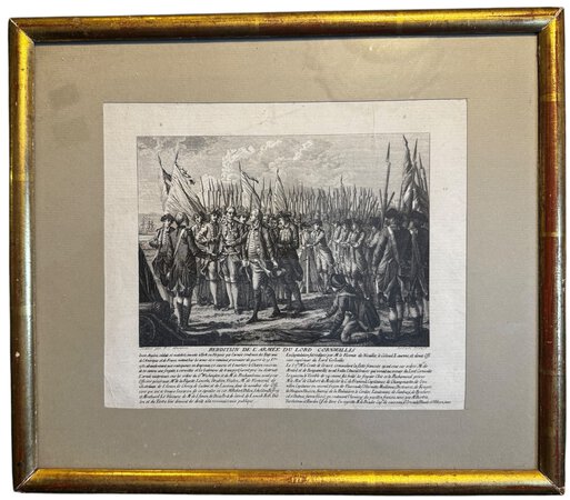 Reddition de l'armée du Lord Cornwallis by MARILLIER, Clément Pierre. & SUNTACH, Antonio.