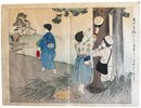 Another image of Mirror of a Young Man's Ambition/Self-Improvement. by MIYAGAWA, Shuntei. 宮川春汀画