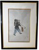 Another image of A Chinese night soil collector. by After Zhou, Pei Qun,