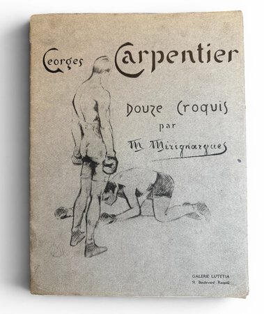 Georges Carpentier. Douze Croquis by MERIGNARGUES, M.
