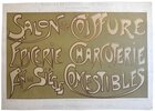 Another image of Two plates from: Modèles de lettres d'Art Nouveau by DUCOMPEX, E.A.