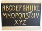 Another image of Two plates from: Modèles de lettres d'Art Nouveau by DUCOMPEX, E.A.