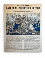 27 juin 1848. Mort de Mgr l'Archevêque de Paris. by [ANON]