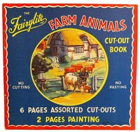 The Fairylite farm animals cut-out book by [ANON]
