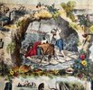 Another image of Robinson Crusoe lithograph by [ANON]