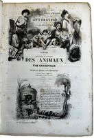 Scènes de la vie privée et publique des animaux by GRANDVILLE; BALZAC, STAHL, P.-J.