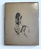 Another image of Original ink portrait of a female by A.R.B