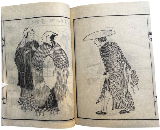 Tōsei Fūzoku Tsū (当世風俗通). by Kinsei Saeru (金錦佐惠流)