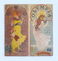 Programme covers for the Olympia Music Hall, Paris by [ANON] after Jules Chéret