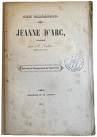 Jeanne D'Arc. Poéme. by LEVAIN, A.