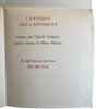 Another image of Cantique de Cantiques de Salomon. Selon la Vulgate by MATISSE, Henri.