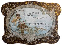 A collection of 13 Rimmel Ltd. original Art Nouveau soap and perfume labels by RIMMEL, Eugène