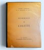 Another image of Hommage a Colette. by COLETTE-CONSEIL LITTERAIRE DE LA PRINCIPAUTE DE MONACO. LIPNITZKI, Boris., CARONE, DETAILLE, MAESTRI, PICEDI.