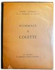 Another image of Hommage a Colette. by COLETTE-CONSEIL LITTERAIRE DE LA PRINCIPAUTE DE MONACO. LIPNITZKI, Boris., CARONE, DETAILLE, MAESTRI, PICEDI.