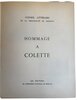 Another image of Hommage a Colette. by COLETTE-CONSEIL LITTERAIRE DE LA PRINCIPAUTE DE MONACO. LIPNITZKI, Boris., CARONE, DETAILLE, MAESTRI, PICEDI.