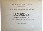 Another image of Un album souvenir en relief Lourdes Sainte Bernadette by DOMINIQUE, François