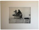 Another image of JULES ET JIM - Jeanne Moreau et François Truffaut sur le tourn by CAUCHETIER, Raymond.