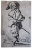 Another image of Le Gentilhomme au Plastron de Fourrure by CALLOT, Jacques.