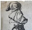 Another image of Le Gentilhomme au Plastron de Fourrure by CALLOT, Jacques.