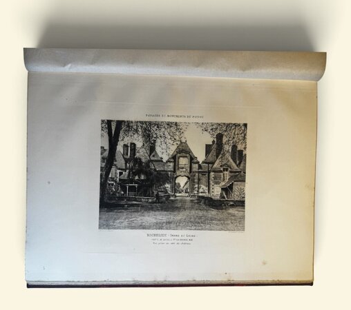 Paysages et Monuments du Poitou. by ROBUCHON Jules