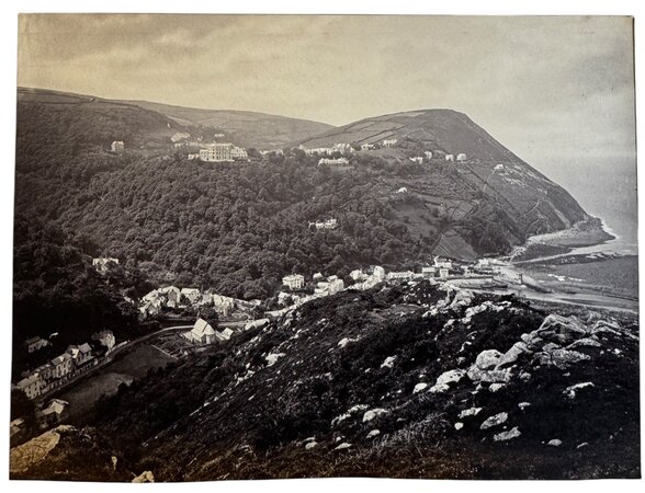 A Group of Three Large Victorian Photographic Views of North Devon: Ilfracombe, Watersmeet & Lynton/Lynmouth by FRITH, Francis.