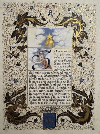Memorare. Oraison de Saint Bernard. by C.M. [ANON].