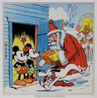 A PRESENT FOR MICKEY AND MINNIE MOUSE. by [DISNEY, Walt.]