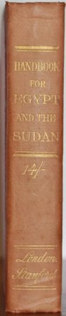 HANDBOOK FOR EGYPT AND THE SUDAN. Eleventh edition, revised, largely re-written, and augmented. With 58 maps and plans. 1907. With index-directory for 1910. by HALL, H. R.