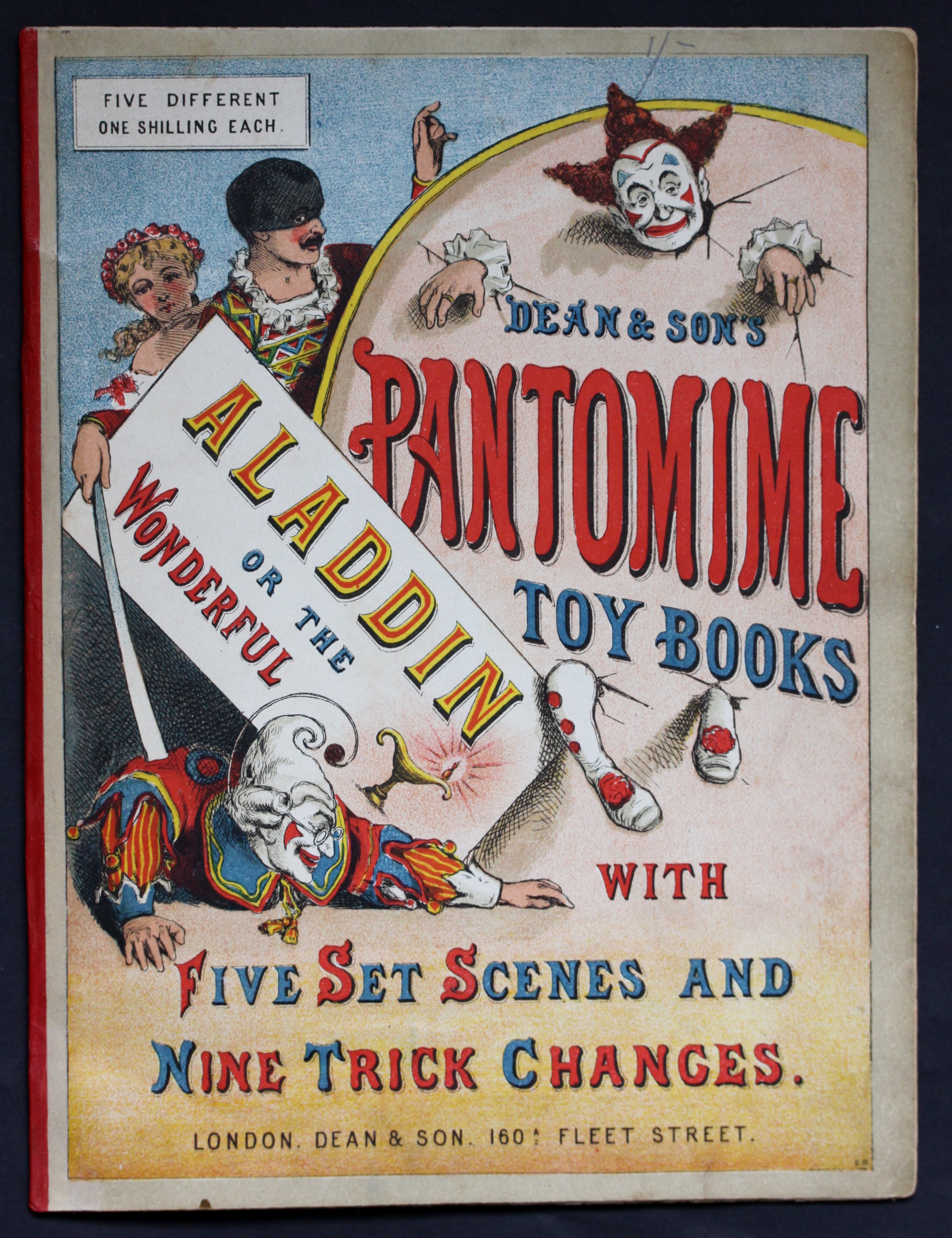 ALADDIN or The Wonderful Lamp. Dean & Son’s Pantomime Toy… David