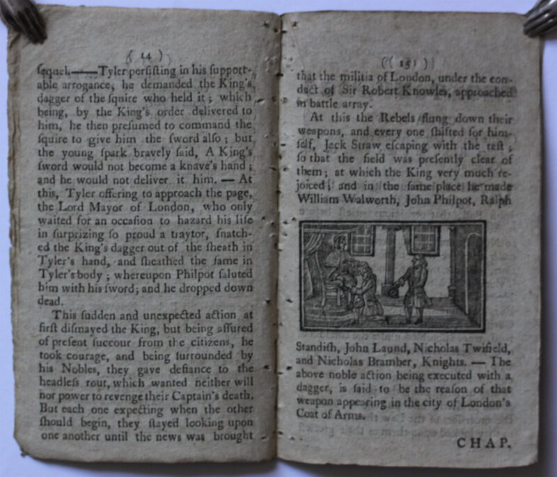 THE FAMOUS HISTORY OF WAT TYLER AND JACK STRAW. David Miles Books