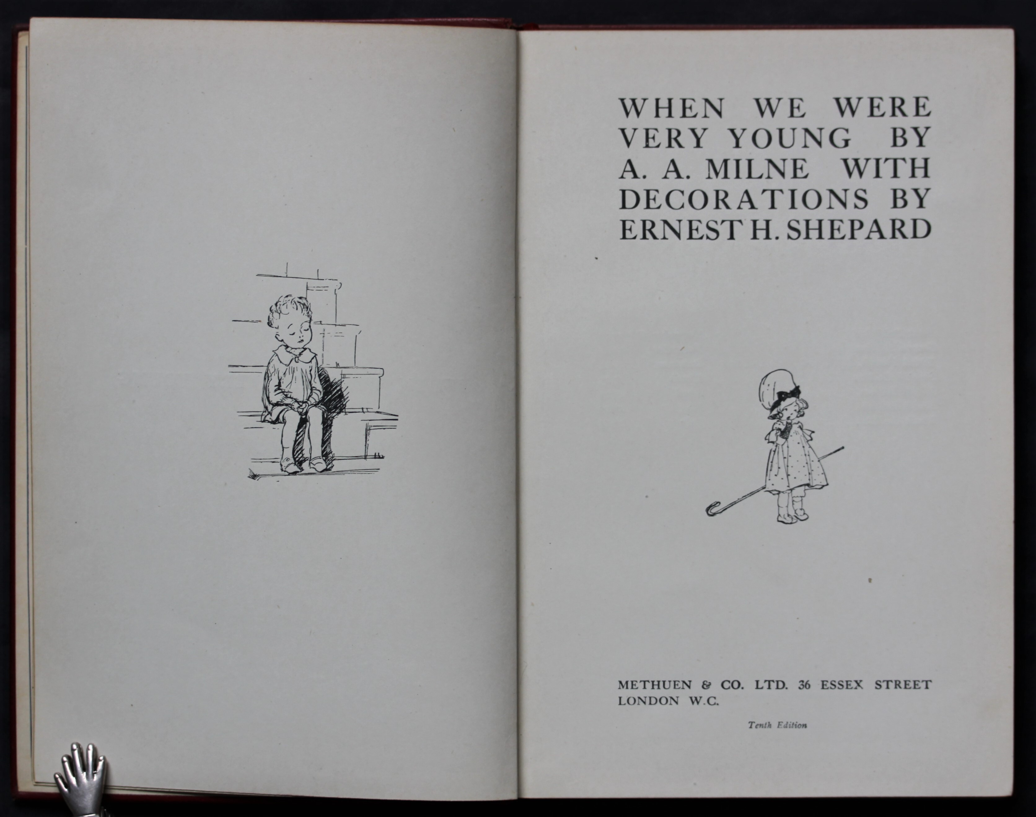 WHEN WE WERE VERY YOUNG By A. A. Milne with… David Miles Books