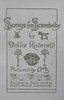 Another image of SONGS FOR SOMEBODY. Pictured by GMB [Gertrude Bradley]. by RADFORD, Dollie.