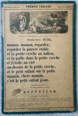 ABÉCÉDAIRE FRANÇAIS. by DESIR, Adeline.