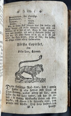 INLEDNING TIL DJUR=KÄNNINGEN, by ORRELIUS, Magnus.