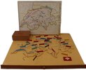 Another image of A UNIQUE PURPOSE BUILT MAP CHEST INCLUDING HAND-TOOLED AND HAND-DRAWN MAPS OF EUROPE, by [GEOGRAPHICAL TEACHING AID.]