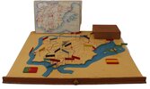 Another image of A UNIQUE PURPOSE BUILT MAP CHEST INCLUDING HAND-TOOLED AND HAND-DRAWN MAPS OF EUROPE, by [GEOGRAPHICAL TEACHING AID.]
