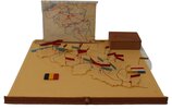 Another image of A UNIQUE PURPOSE BUILT MAP CHEST INCLUDING HAND-TOOLED AND HAND-DRAWN MAPS OF EUROPE, by [GEOGRAPHICAL TEACHING AID.]