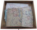Another image of A UNIQUE PURPOSE BUILT MAP CHEST INCLUDING HAND-TOOLED AND HAND-DRAWN MAPS OF EUROPE, by [GEOGRAPHICAL TEACHING AID.]