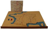Another image of A UNIQUE PURPOSE BUILT MAP CHEST INCLUDING HAND-TOOLED AND HAND-DRAWN MAPS OF EUROPE, by [GEOGRAPHICAL TEACHING AID.]