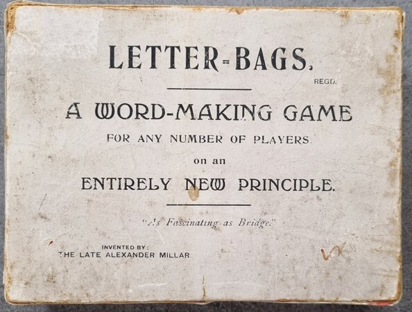 LETTER-BAGS. by [WORD GAME]. [DRURY, MISS O.H.]
