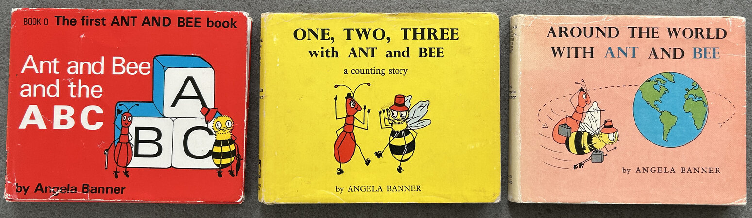 ANT AND BEE AND THE ABC by BANNER, Angela (pseudonym Angela Madison) and Bryan WARD (illustrator).