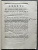 Another image of ORGANISATION GÉNÉRALE DU SERVICE DE SANTÉ DE LA MARINE. by [FRENCH REVOLUTION.] [MILITARY MEDICINE REGULATIONS.]