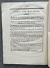 Another image of ORGANISATION GÉNÉRALE DU SERVICE DE SANTÉ DE LA MARINE. by [FRENCH REVOLUTION.] [MILITARY MEDICINE REGULATIONS.]