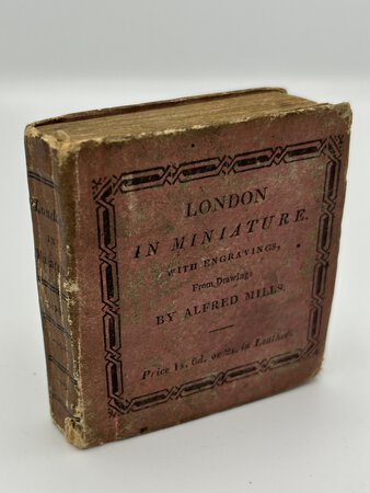 LONDON IN MINIATURE. by MILLS, Alfred.