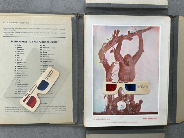 PLASTICKÉ OBRAZY ZOOLOGICKÉ. by PRUNER, Rudolfa.