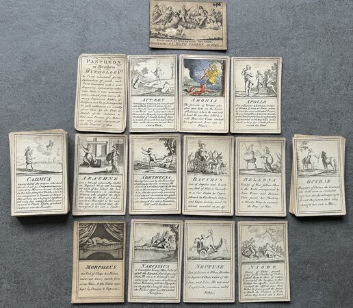 PANTHEON, OR HEATHEN MYTHOLOGY IN CARDS, by [MYTHOLOGY.]