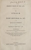 Another image of The present State of the Law. The speech of Henry Brougham, Esq., M.P., in the House of Commons, on Thursday, February 7, 1828, on his Motion, that an humble Address be presented His Majesty, praying that he will graciously be pleased to issue a Commission for inquring into the Defects occasioned by Time and otherwise in the Laws of this Realm, and into the Measures necessary for removing the Same. by BROUGHAM and VAUX, Henry Peter Brougham, 1st Baron.