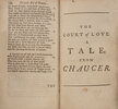 Another image of Ovid’s Art of Love, in three books. Together with his amours, and remedy of love. Translated into English verse, by several eminent hands. To which are added, The Court of Love, a tale from Chaucer. And the History of Love. Adorn'd with cutts. by OVIDIUS NASO, Publius.